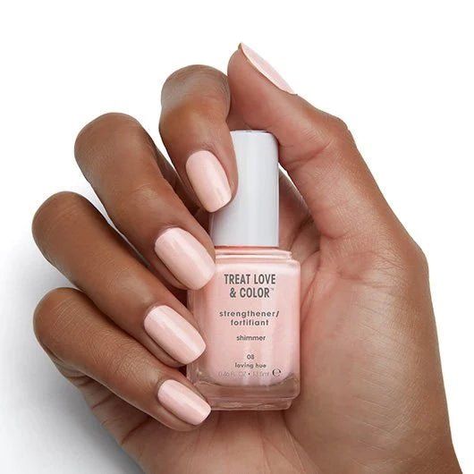 ESSIE Treat, Love, & Color Nail Strengthener 0.46oz - Loving Hue #66
