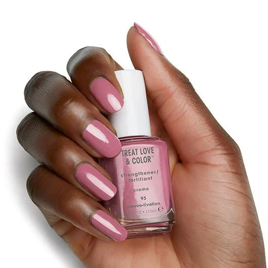 ESSIE Treat, Love, & Color Nail Strengthener 0.46oz - Mauve-tivation #46