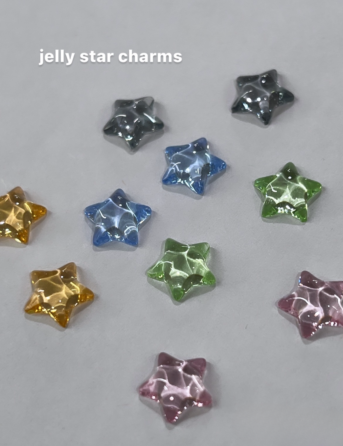 Jelly Star Charms
