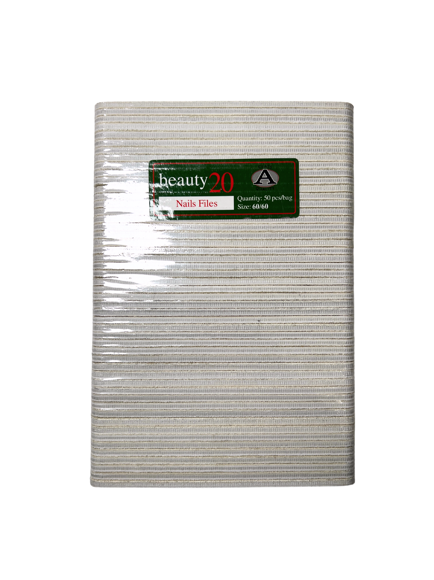 BEAUTY20 Regular Nail Files 7" - WHITE