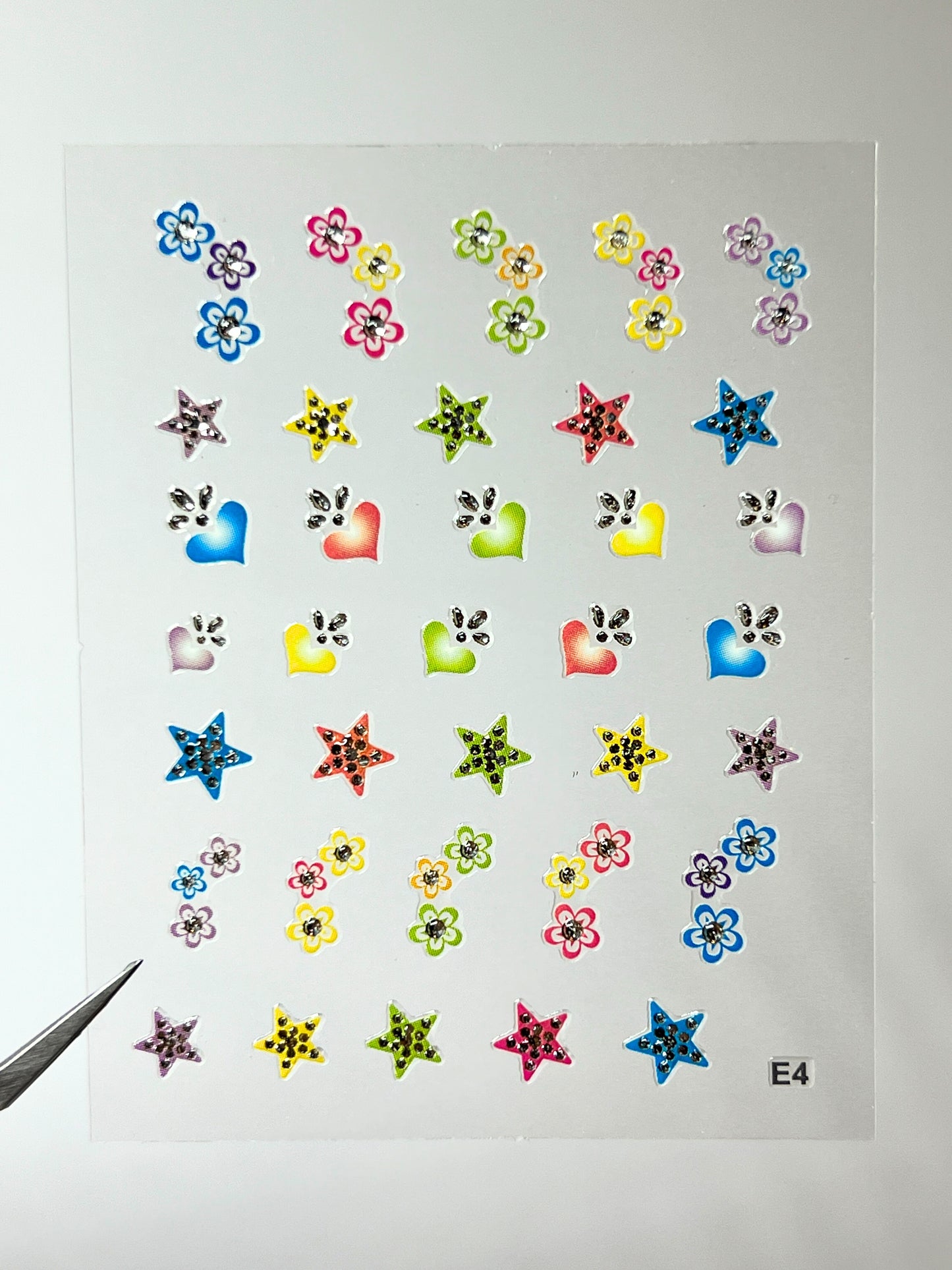 BEAUTY20 Point Nail Stickers - E04