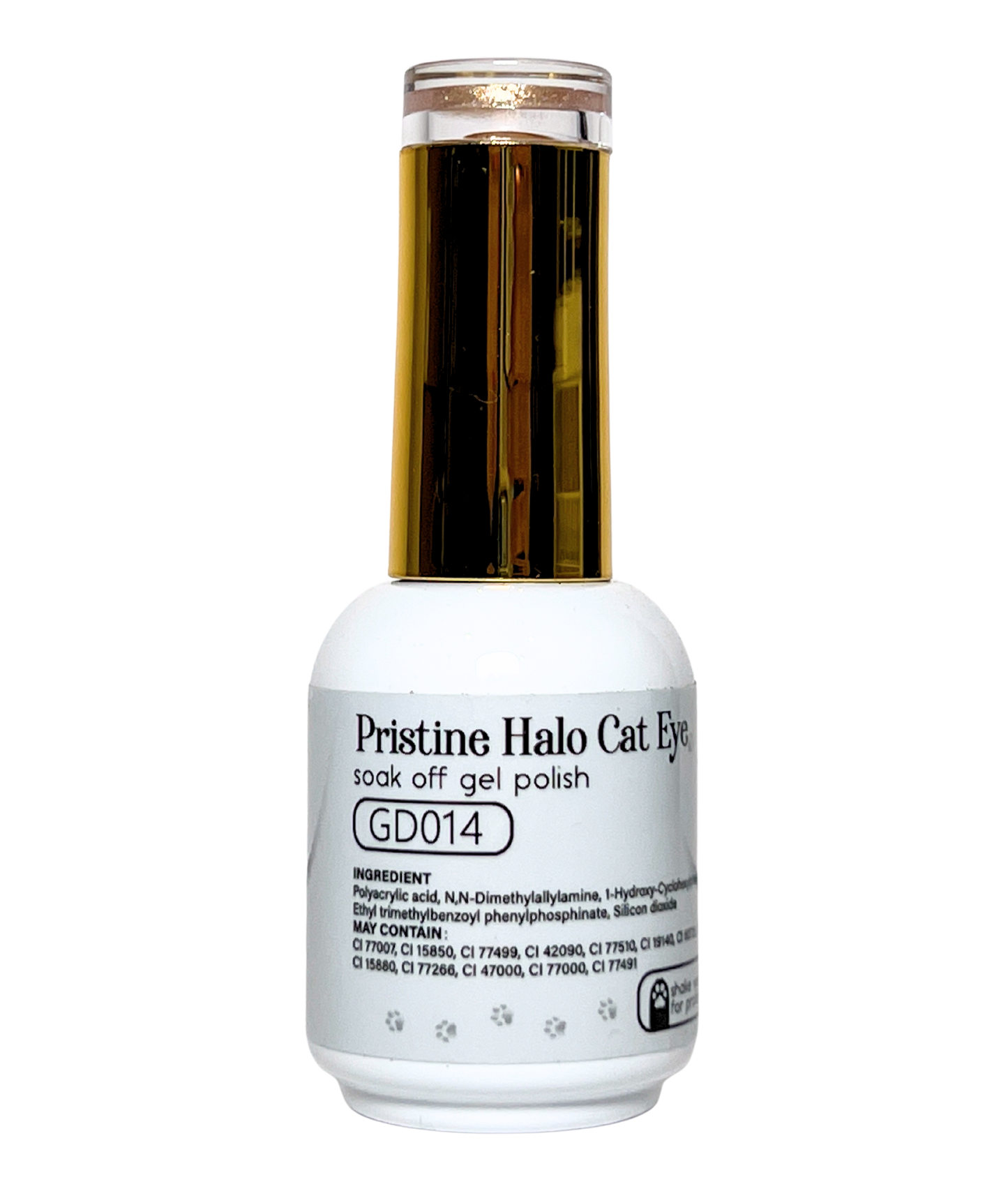 SOFIGLAZE Gel Color 0.5oz Pristine Halo Cat Eye - #GD014