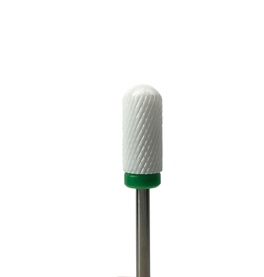 TRIANGLE White Ceramic Large Barrel Safety Bit - Coarse