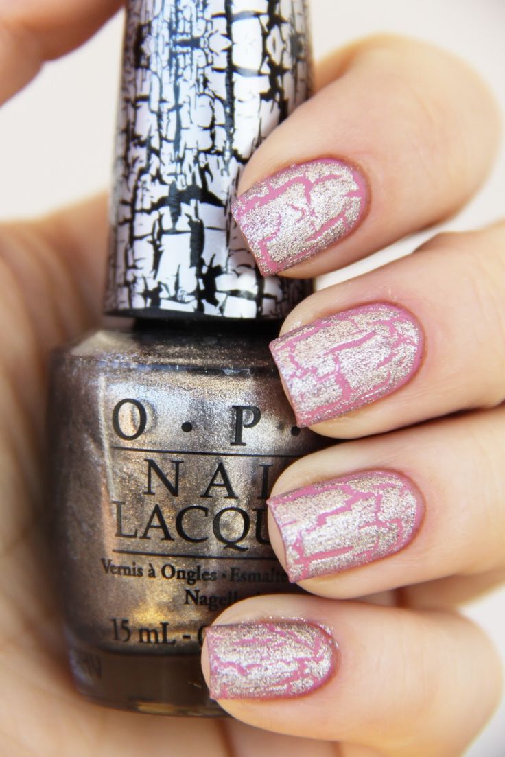OPI Nail Lacquer 0.5oz - Silver Shatter #E62