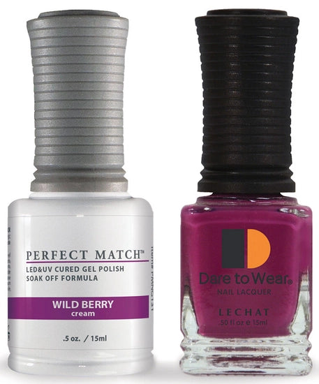 LECHAT Perfect Match Gel Duo - Wild Berry #PMS131