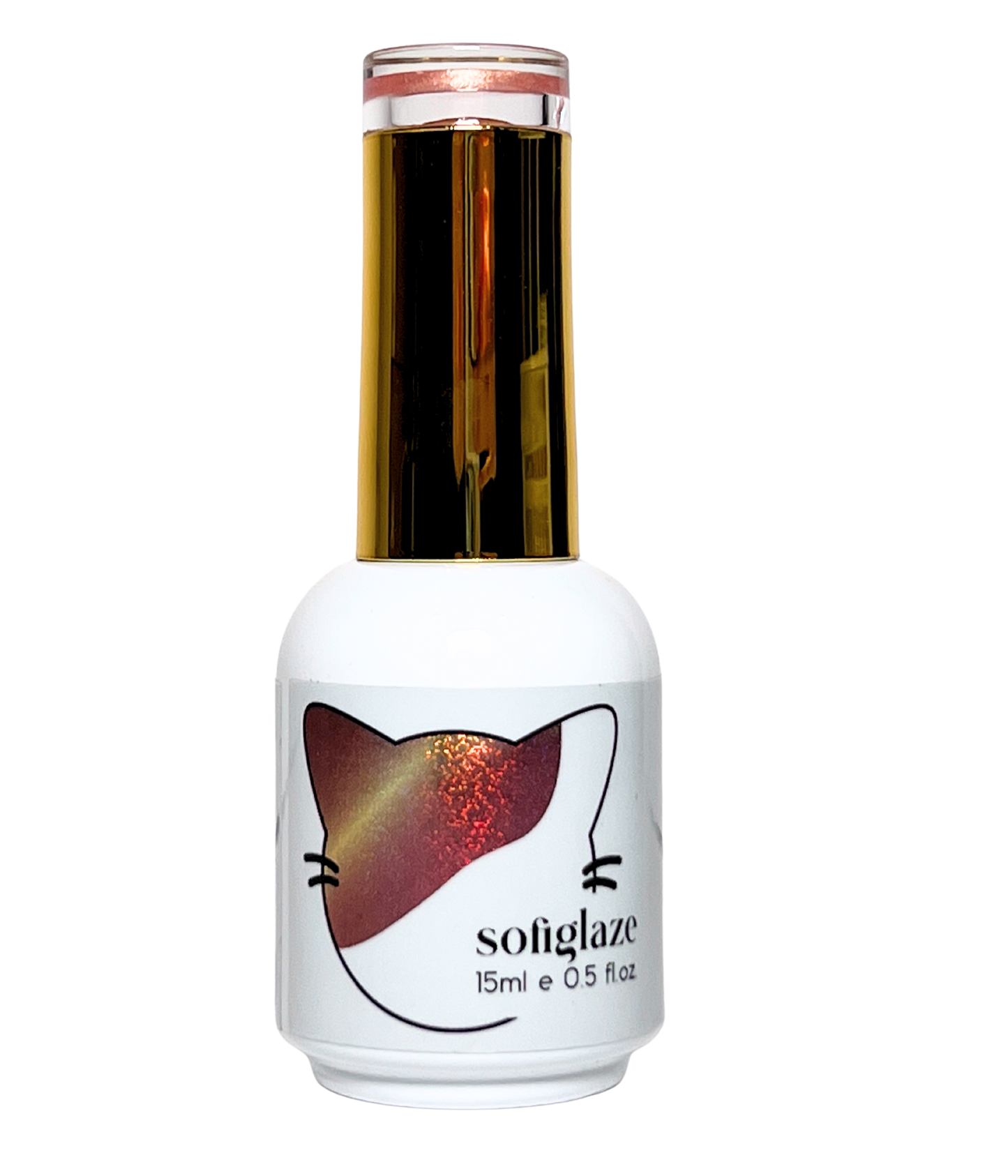 SOFIGLAZE Gel Color 0.5oz Pristine Halo Cat Eye - #GD006