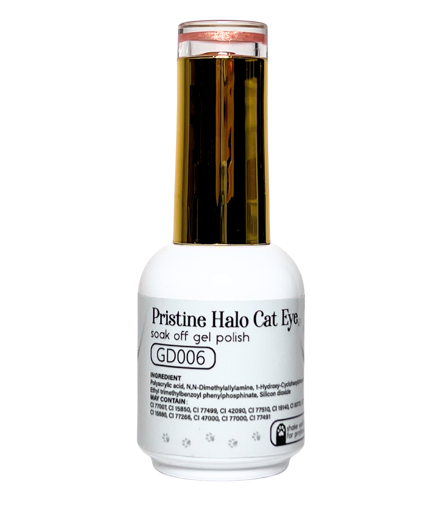 SOFIGLAZE Gel Color 0.5oz Pristine Halo Cat Eye - #GD006