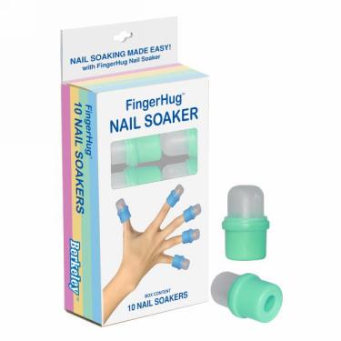 BERKELEY Fingerhug 10ct Nail Soaker - Green