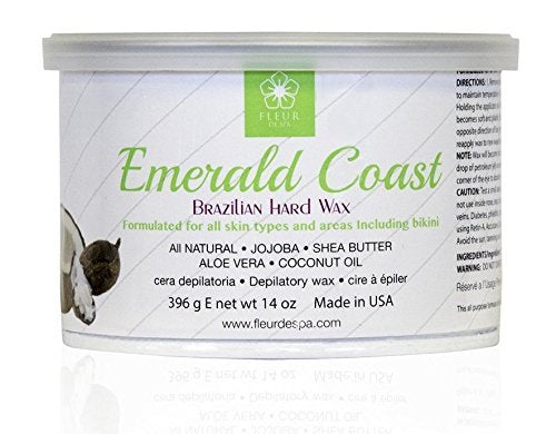 FLEUR DE SPA Emerald Coast Brazilian Hard Wax 14oz
