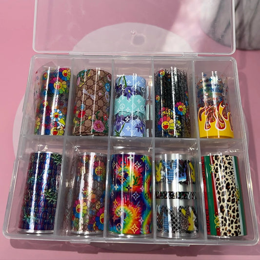 Nail Foil Transfers - 038