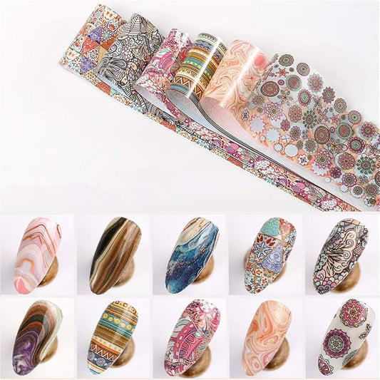Nail Foil Transfers - Abstract
