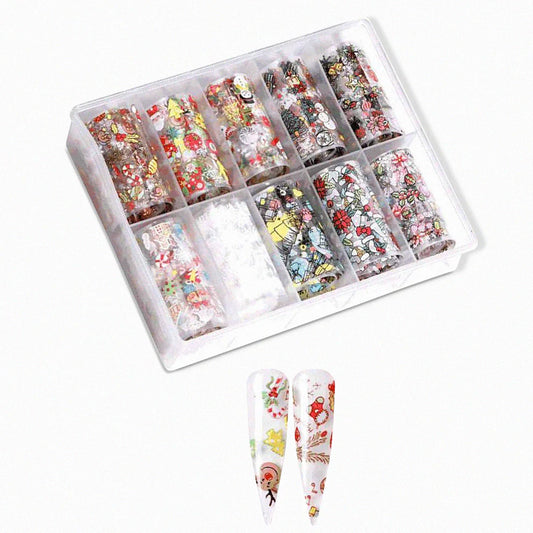 Nail Foil Transfers - Christmas 2