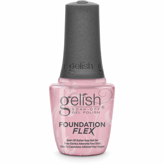 GELISH Foundation Flex Rubber Base Gel 0.5oz - Light Nude