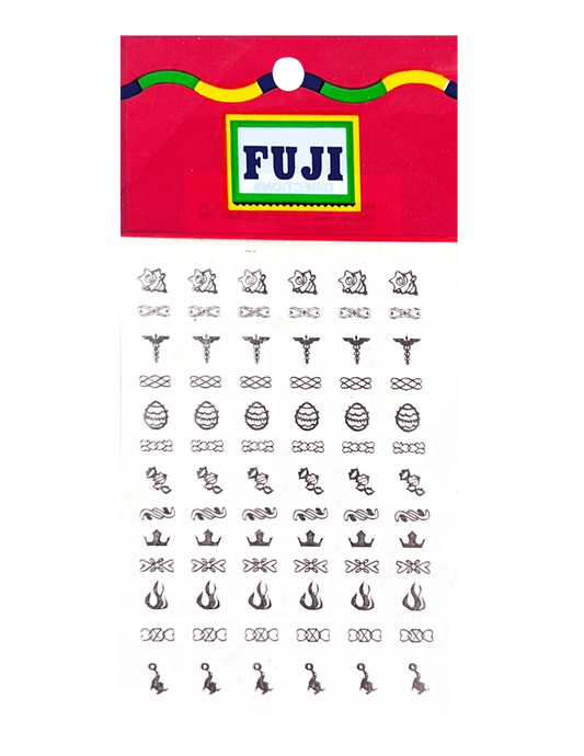 FUJI Water Decal - #32 Silver