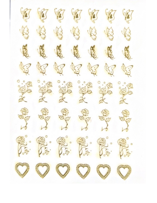 FUJI Water Decal - #33 Gold