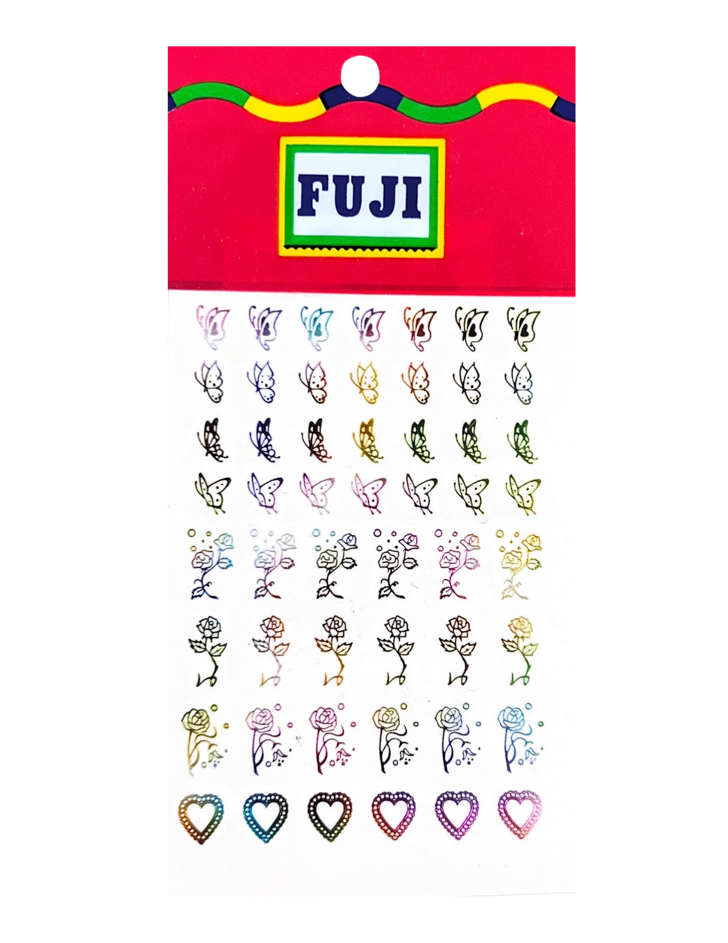 FUJI Water Decal - #33 Multicolor