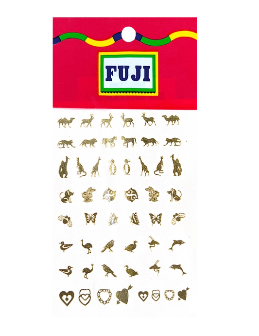 FUJI Water Decal - #34 Gold