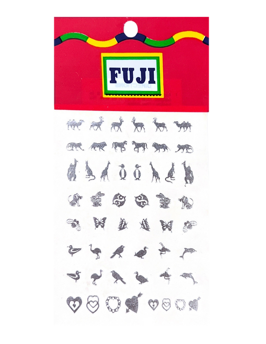 FUJI Water Decal - #34 Silver
