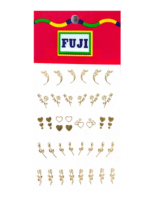 FUJI Water Decal - #35 Gold