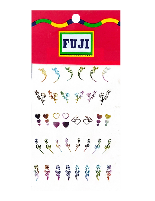 FUJI Water Decal - #35 Multicolor