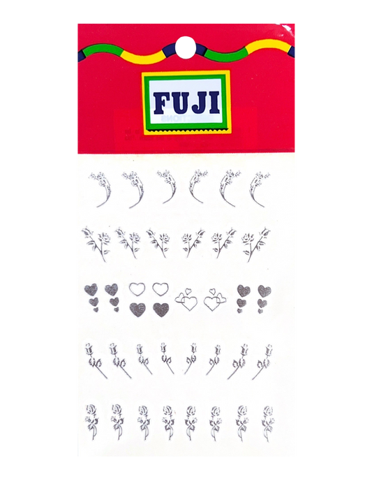 FUJI Water Decal - #35 Silver