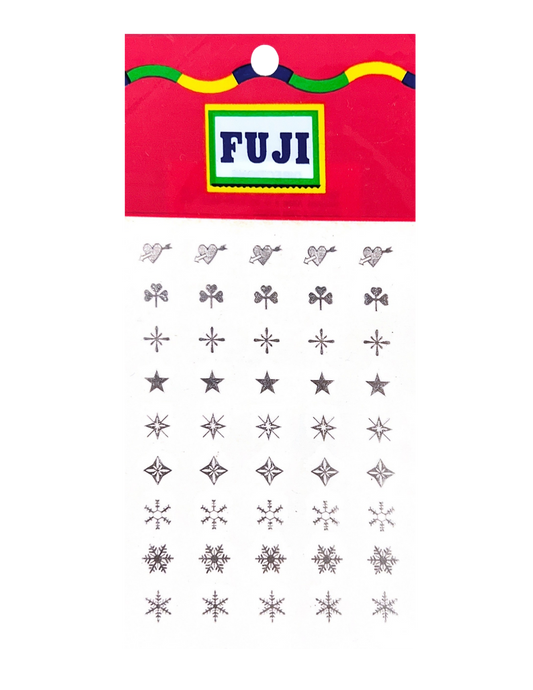 FUJI Water Decal - #36 Silver