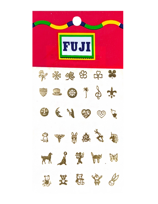 FUJI Water Decal - #38 Gold