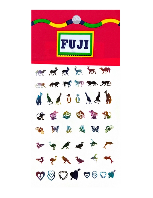 FUJI Water Decal - #34 Multicolor