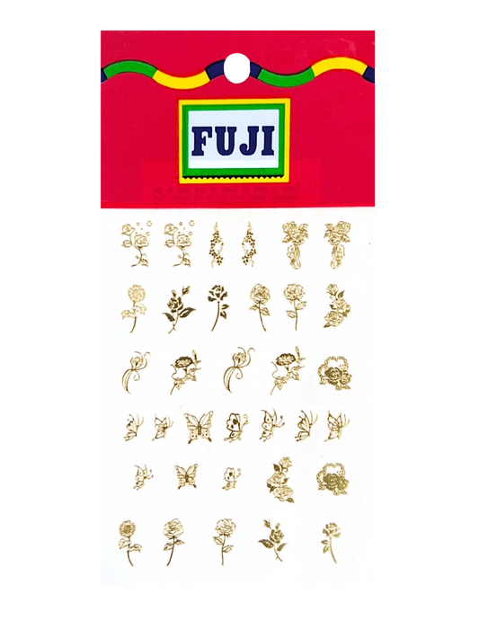 FUJI Water Decal - #39 Gold