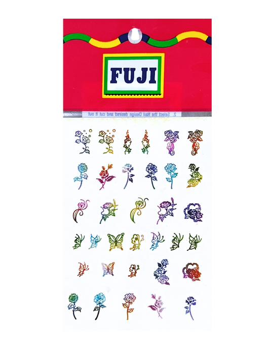FUJI Water Decal - #39 Multicolor