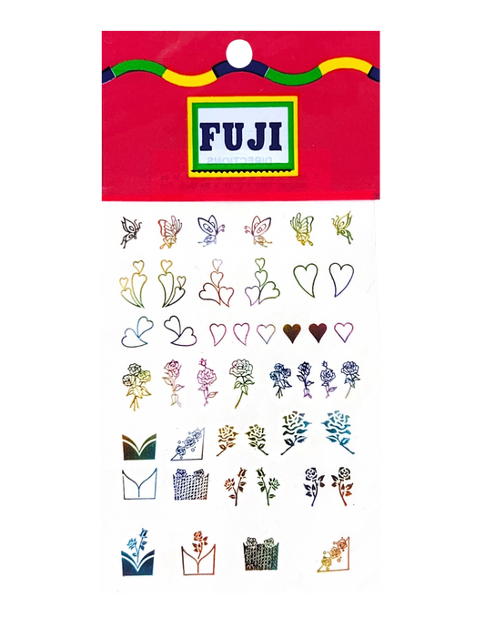FUJI Water Decal - #40 Multicolor
