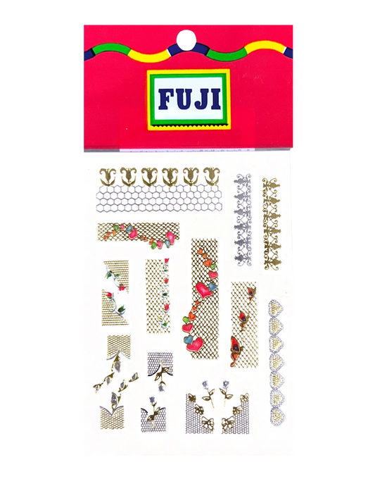 FUJI Water Decal - #42 Gold