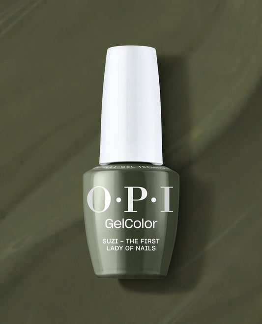 OPI Gel Color Intelli-Gel 0.5oz - Suzi - The First Lady of Nails #GCW55