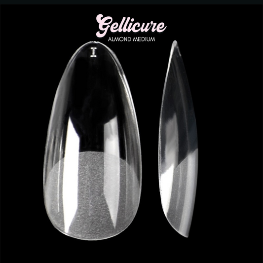 GELLICURE Pre-etched Gel Tips 552 pcs - Almond Medium