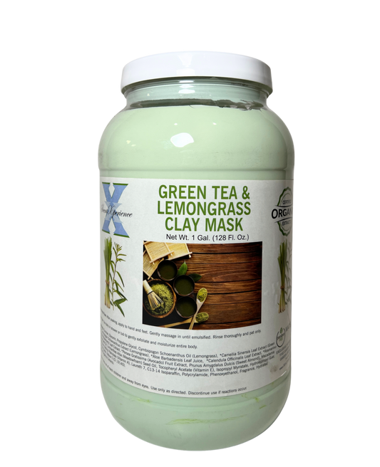 SCENT XPERIENCE Organic Spa Clay Mask - Green Tea & Lemongrass