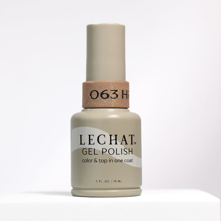 LECHAT Gel Polish Color & Top in One Coat Holli 0.5OZ -  LG063