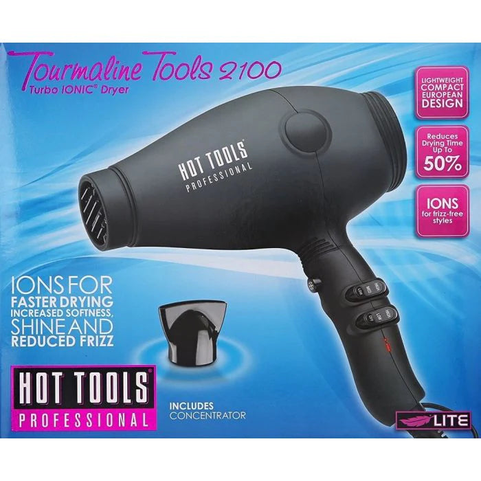 HOT TOOLS Professional Tourmaline Tools 2100 Turbo Ionic Dryer