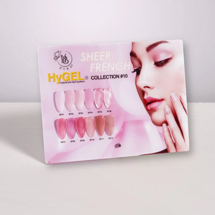 HYBA BEAUTY HyGel Perfect French Collection #1 60ml - Celeste #SF02