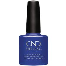 CND Shellac Gel Polish 0.25oz - Blue Eyeshadow