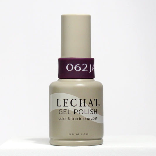 LECHAT Gel Polish Color & Top in One Coat Jam Jar 0.5OZ -  LG062