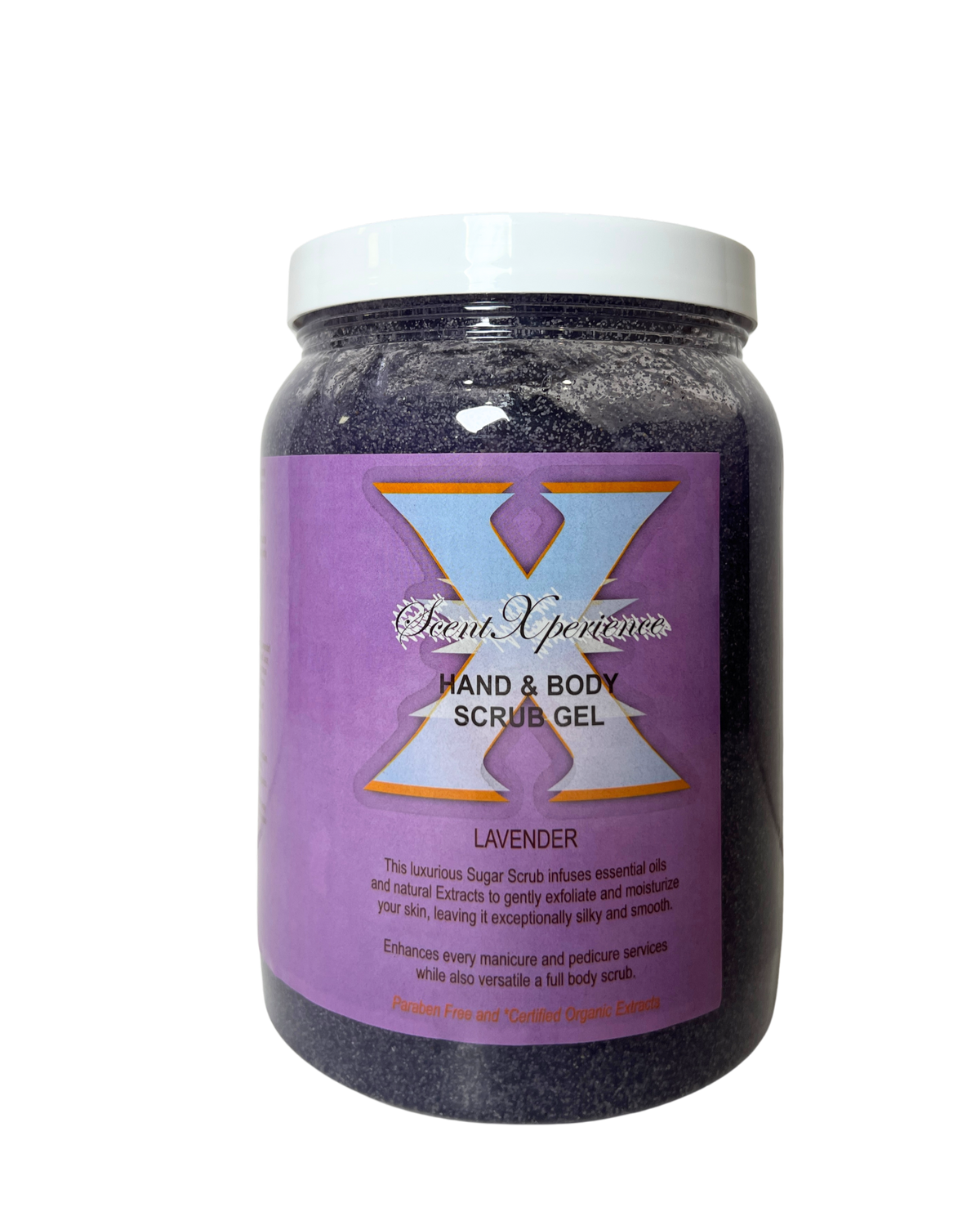 SCENT XPERIENCE Hand & Body Scrub Gel - Lavender