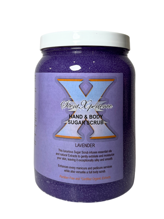 SCENT XPERIENCE Hand & Body Sugar Scrub - Lavender