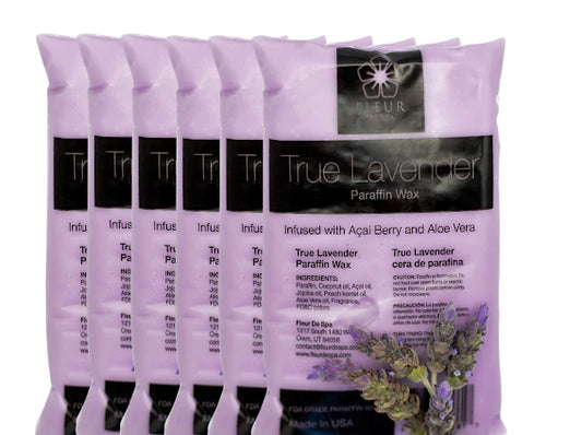 FLEUR DE SPA Paraffin Wax True Lavender 6lbs Box