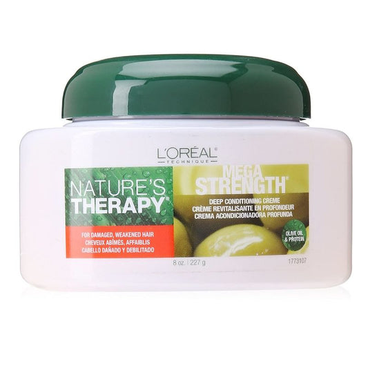 L'Oreal Nature's Therapy Mega Strength Deep Conditioning Creme 8oz