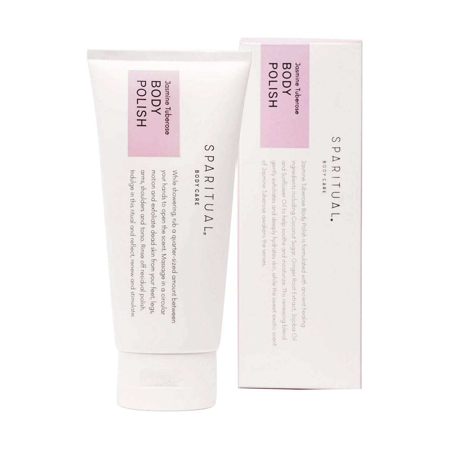 SPARITUAL Slow Beauty® Jasmine Tuberose Body Polish 6oz