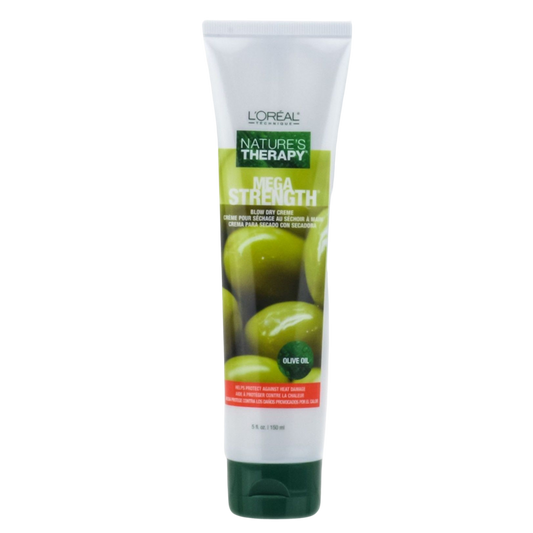 L'Oreal Nature's Therapy Mega Strength Blow Dry Creme 5oz