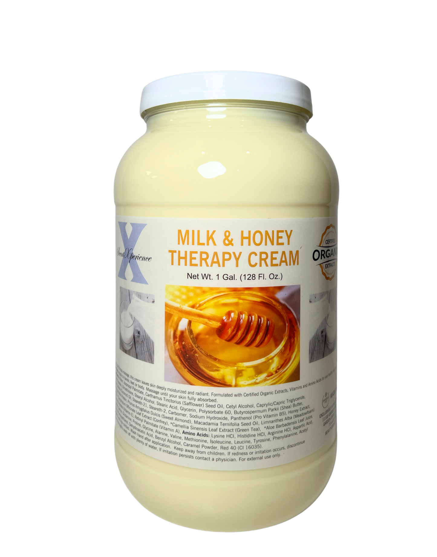 SCENT XPERIENCE Organic Spa Therapy Cream - Milk & Honey