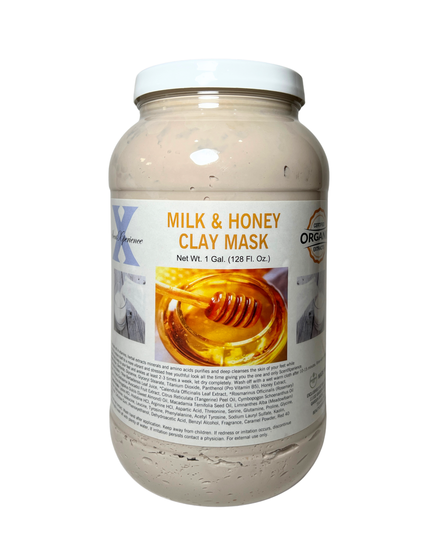 SCENT XPERIENCE Organic Spa Clay Mask - Milk & Honey