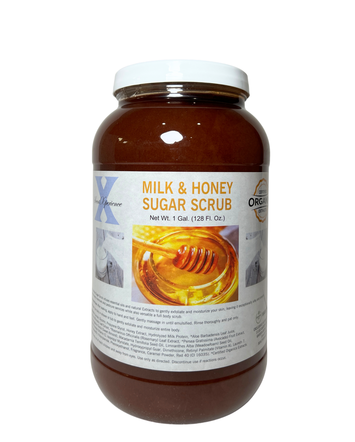 SCENT XPERIENCE Organic Spa Sugar Scrub - Milk & Honey