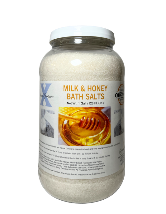 SCENT XPERIENCE Organic Spa Bath Salts - Milk & Honey